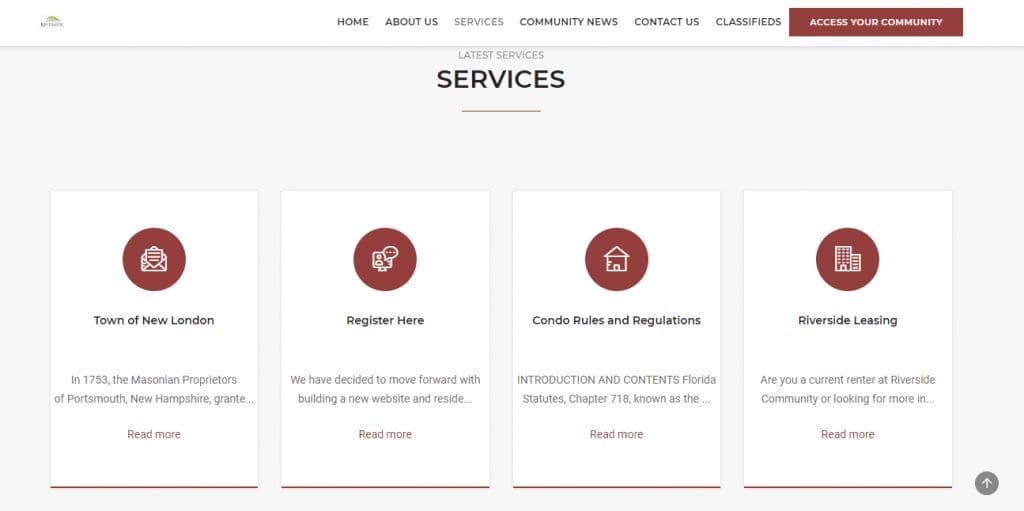Community Website 3