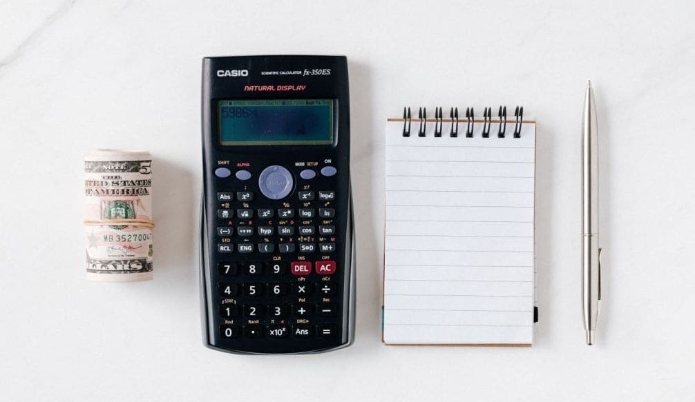 Hold HOA Budget Meetings from Home 2 HOA Budget Meetings - Money, Calculator, Pen and Pad
