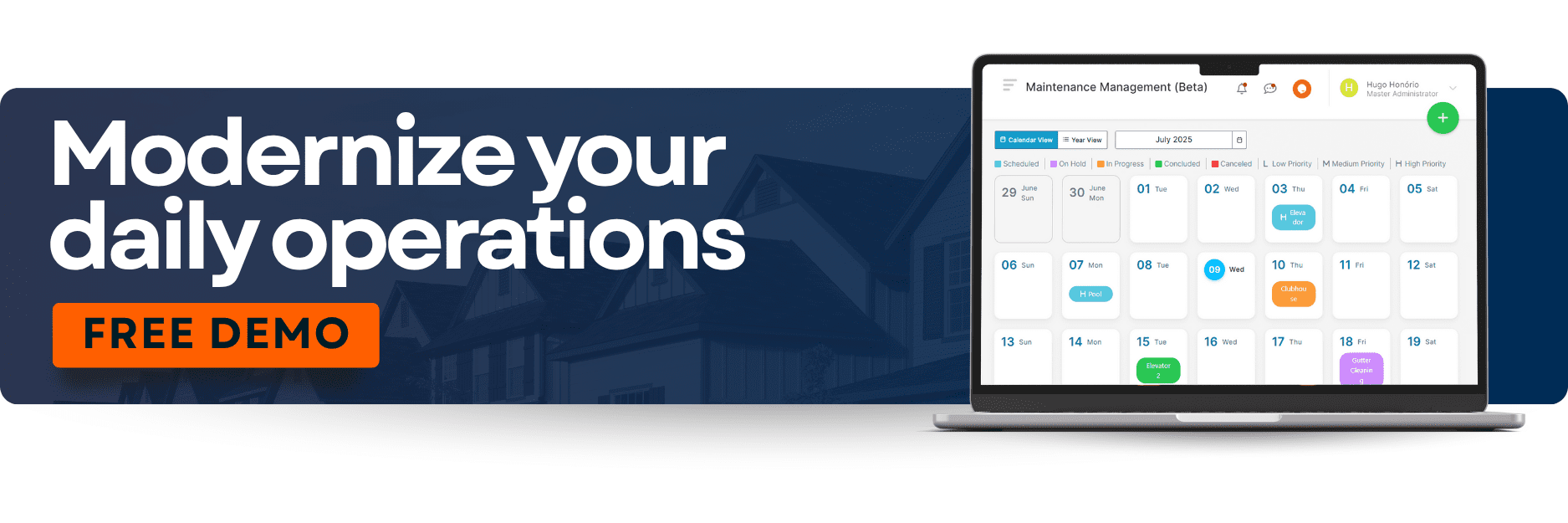 Back-to-School Season: 4 Tips to Prepare Your HOA Community 2 Modernize your operations Banner