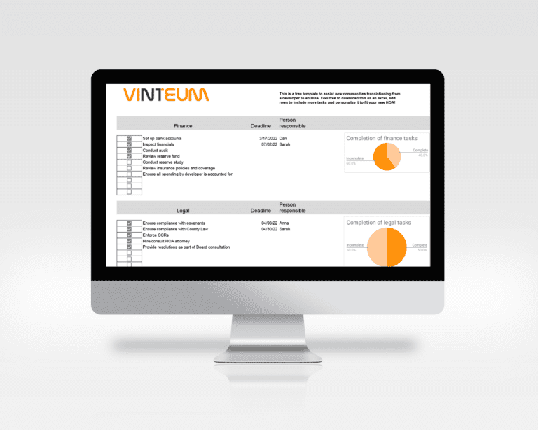 HOA Transition Checklist 1
